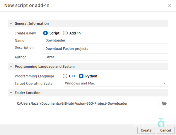 Fill in your options